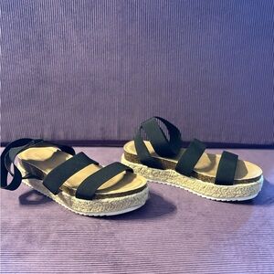 Torrid Black Espadrille Shoes